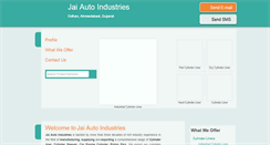 Desktop Screenshot of cylinderlinersindia.com